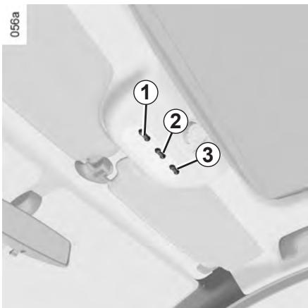 RENAULT GRAND MODUS 2011 - ÉCLAIRAGE INTÉRIEUR - 1
