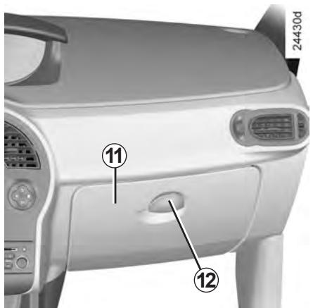 RENAULT GRAND MODUS 2011 - RANGEMENTS, AMÉNAGEMENTS HABITACLE (4/5) - 1