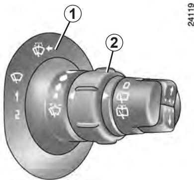 RENAULT GRAND MODUS 2011 - ESSUIE-VITRE, LAVE-VITRE AVANT (1/2) - 2