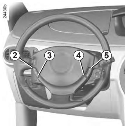 RENAULT GRAND MODUS 2011 - Mise en limitation de vitesse - 1