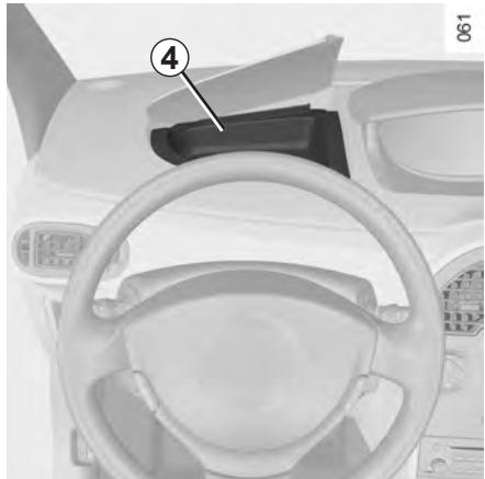 RENAULT GRAND MODUS 2011 - RANGEMENTS, AMÉNAGEMENTS HABITACLE (2/5) - 1