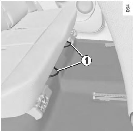 RENAULT GRAND MODUS 2011 - BANQUETTE ARRIÈRE COULISSANTE (1/3) - 1