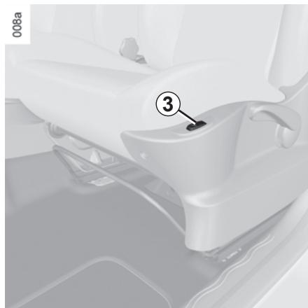 RENAULT GRAND MODUS 2011 - Pour incliner le dossier - 1