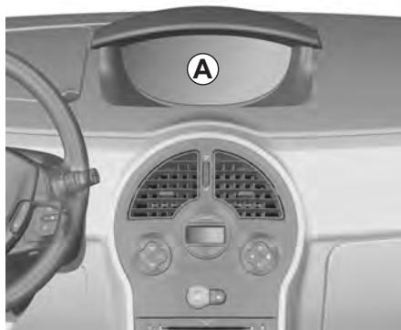 RENAULT GRAND MODUS 2011 - TABLEAU DE BORD : tímoins lumineux (1/4) - 1