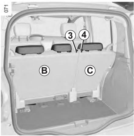 RENAULT GRAND MODUS 2011 - BANQUETTE ARRIÈRE COULISSANTE (2/3) - 1