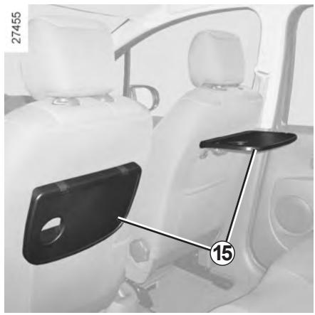 RENAULT GRAND MODUS 2011 - RANGEMENTS, AMÉNAGEMENTS HABITACLE (5/5) - 1