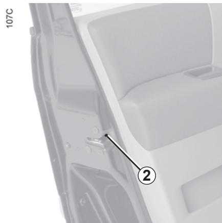 RENAULT GRAND MODUS 2011 - Utilisation de la clé - 1
