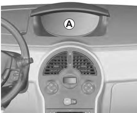 RENAULT GRAND MODUS 2011 - TABLEEAU DE BORD : témoins lumineux (2/4) - 1