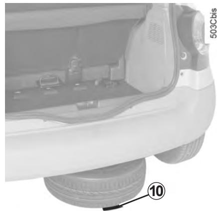 RENAULT GRAND MODUS 2011 - Pour réinstaller une roue - 3