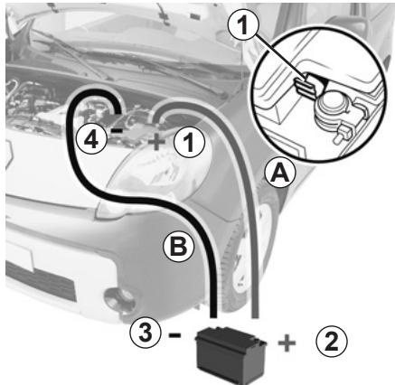 RENAULT KANGOO BE BOP 2011 - BATTERIE : dépannage (2/2) - 1
