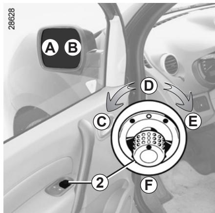 RENAULT KANGOO BE BOP 2011 - Rétroviseur interieur - 1