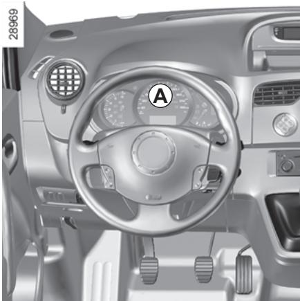 RENAULT KANGOO BE BOP 2011 - TABLEEAU DE BORD : témoins lumineux (4/4) - 1
