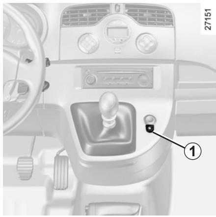 RENAULT KANGOO BE BOP 2011 - CONDAMNATION AUTOMATIQUE DES OUVRANTS EN ROULAGE - 1