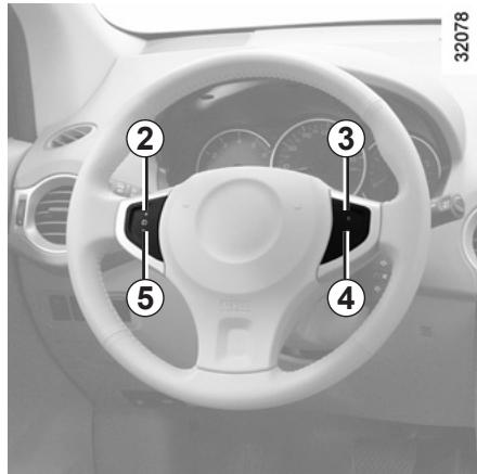 RENAULT KOLEOS 2011 - RÉGULATEUR-LIMITEUR DE VITESSE : fonction limiteur (1/3) - 2