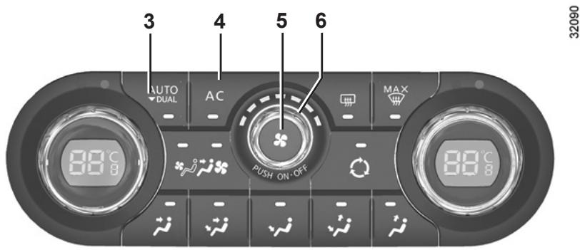 RENAULT KOLEOS 2011 - CLIMATISATION AUTOMATIQUE (3/6) - 1
