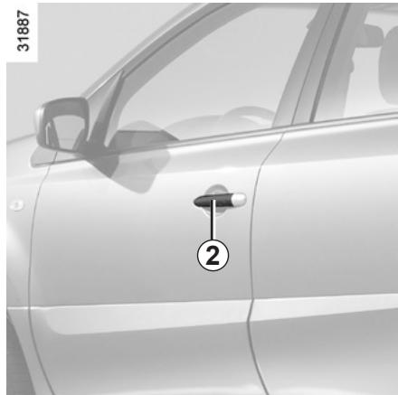 RENAULT KOLEOS 2011 - CARTE RENAULT « MAINS LIBRES » : utilisation (1/3) - 2