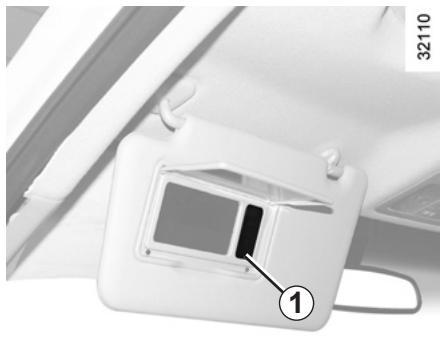 RENAULT KOLEOS 2011 - ÉCLAIRAGE INTÉRIEUR : remplacement des lampes (1/3) - 1