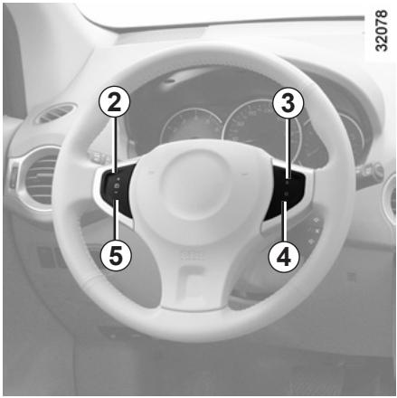 RENAULT KOLEOS 2011 - RÉGULATEUR-LIMITEUR DE VITESSE : fonction régulateur (4/4) - 1