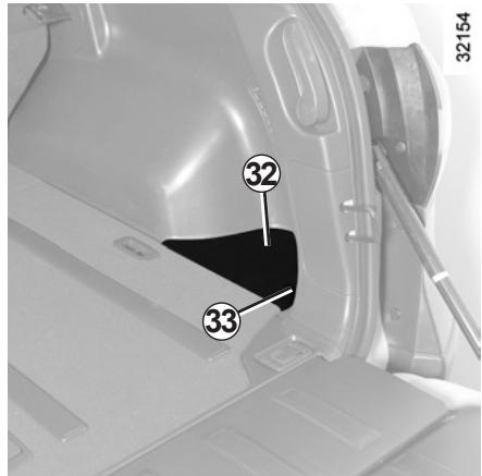 RENAULT KOLEOS 2011 - Rangements de plancher de l'habitacle 30 - 1