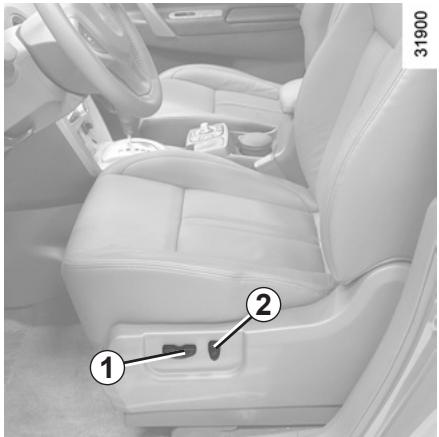 RENAULT KOLEOS 2011 - SIÈGES AVANT (1/2) - 1