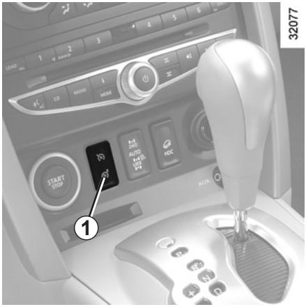 RENAULT KOLEOS 2011 - RÉGULATEUR-LIMITEUR DE VITESSE : fonction limiteur (1/3) - 1