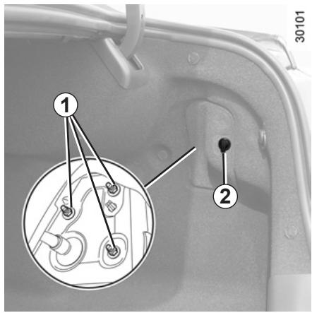RENAULT LATITUDE 2011 - FEUX ARRÈRE ET RÉPÉTITEURS : remplacement des lampes (1/3) - 1