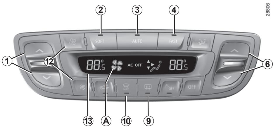 RENAULT MEGANE 3 - CLIMATISATION AUTOMATIQUE (2/5) - 1