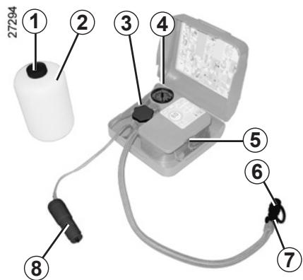 RENAULT MEGANE 3 - KIT DE GONFLAGE DES PNEUMATIQUES (2/3) - 1