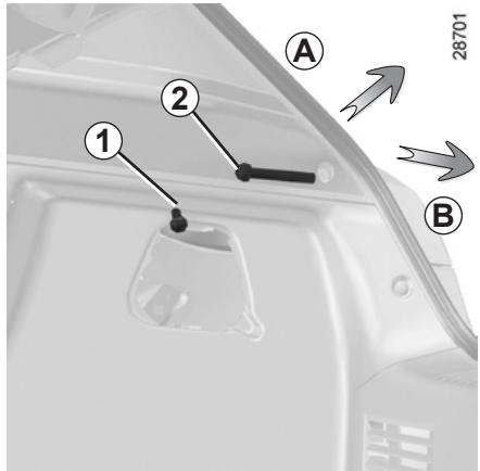 RENAULT MEGANE 3 - FEUX ARRÈRE ET LATERAUX : remplacement des lampes (1/6) - 1