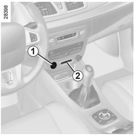 RENAULT MEGANE 3 2013 - DÉMARRAGE, ARRÊT DU MOTEUR (2/3) - 1