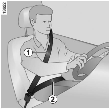 RENAULT MEGANE 3 2013 - Réglage de la position de conduite - 1