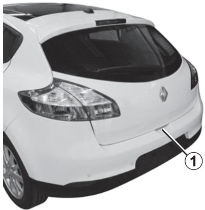 RENAULT MEGANE 3 2013 - COFFRE À BAGAGES - 1