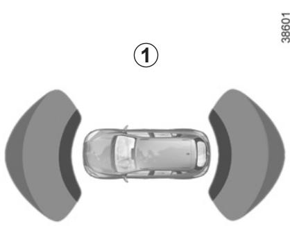 RENAULT MEGANE 3 2013 - Activation/désactivation automatique de l'aide au parking avant - 1