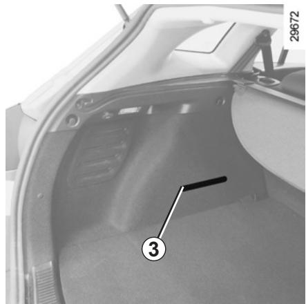 RENAULT MEGANE 3 2013 - RANGEMENTS, AMÉNAGEMENTS COFFRE À BAGAGES (1/3) - 3