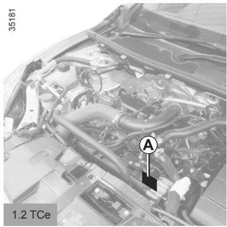 RENAULT MEGANE 3 2013 - PLAQUES D'IDENTIFICATION MOTEUR (1/3) - 2