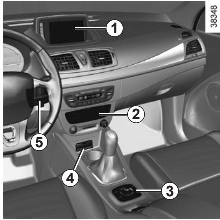 RENAULT MEGANE 3 2013 - Systèmes multimédias - 1