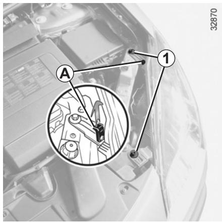 RENAULT MEGANE 3 2013 - PROJECTEURS AVANT : remplacement des lampes (1/3) - 1