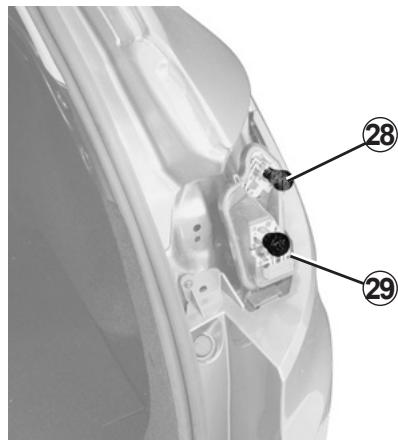 RENAULT MEGANE 3 2013 - Feux de position et de stop\ indicateur de direction - 2