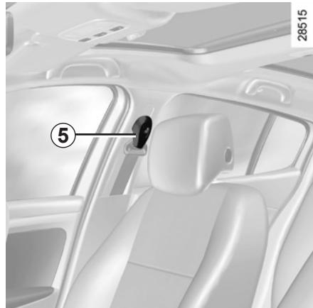RENAULT MEGANE 3 2013 - Alerte de non-port de ceinture arrière (suivant véhicule) - 1