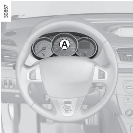 RENAULT MEGANE 3 RS - TABLEAU DE BORD : témoins lumineux (2/3) - 1