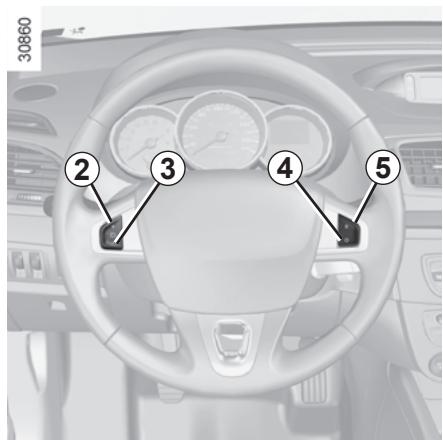 RENAULT MEGANE 3 RS - RÉGULATEUR-LIMITEUR DE VITESSE : fonction limiteur (1/3) - 2