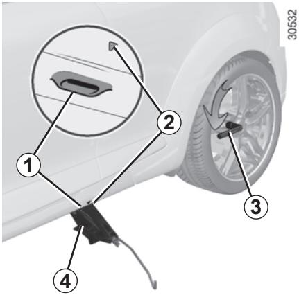 RENAULT MEGANE 3 RS - CHANGEMENT DE ROUE (1/2) - 1