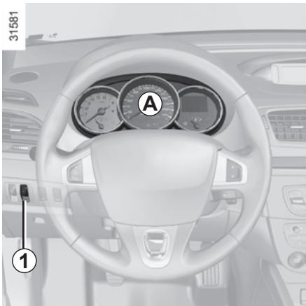 RENAULT MEGANE 3 RS - TABLEAU DE BORD : témoins lumineux (1/3) - 1