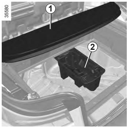 RENAULT MEGANE CC 3 2012 - RANGEMENTS, AMÉNAGEMENTS COFFRE À BAGAGES - 1