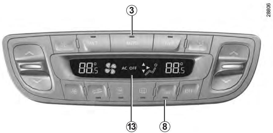 RENAULT MEGANE CC 3 2012 - CLIMATISATION AUTOMATIQUE (3/5) - 1