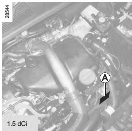 RENAULT MEGANE CC 3 2012 - PLAQUES D'IDENTIFICATION MOTEUR (1/2) - 5