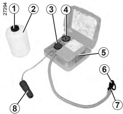 RENAULT MEGANE CC 3 2012 - KIT DE GONFLAGE DES PNEUMATIQUES (2/3) - 1