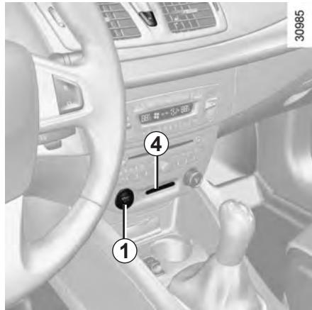 RENAULT MEGANE CC 3 2012 - Desserrage du frein de parking assisté - 1