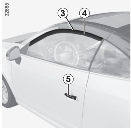 RENAULT MEGANE CC 3 2012 - OUVERTURE ET FERMETURE DES OUVRANTS (2/2) - 1