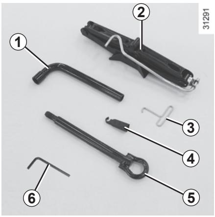 RENAULT MEGANE CC 3 2012 - BLOC OUTILS/ENJOLIVEUR - ROUE - 1